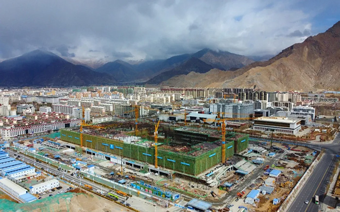 “世界屋脊”再建新地标！华体会官网群塔“交作业了”！